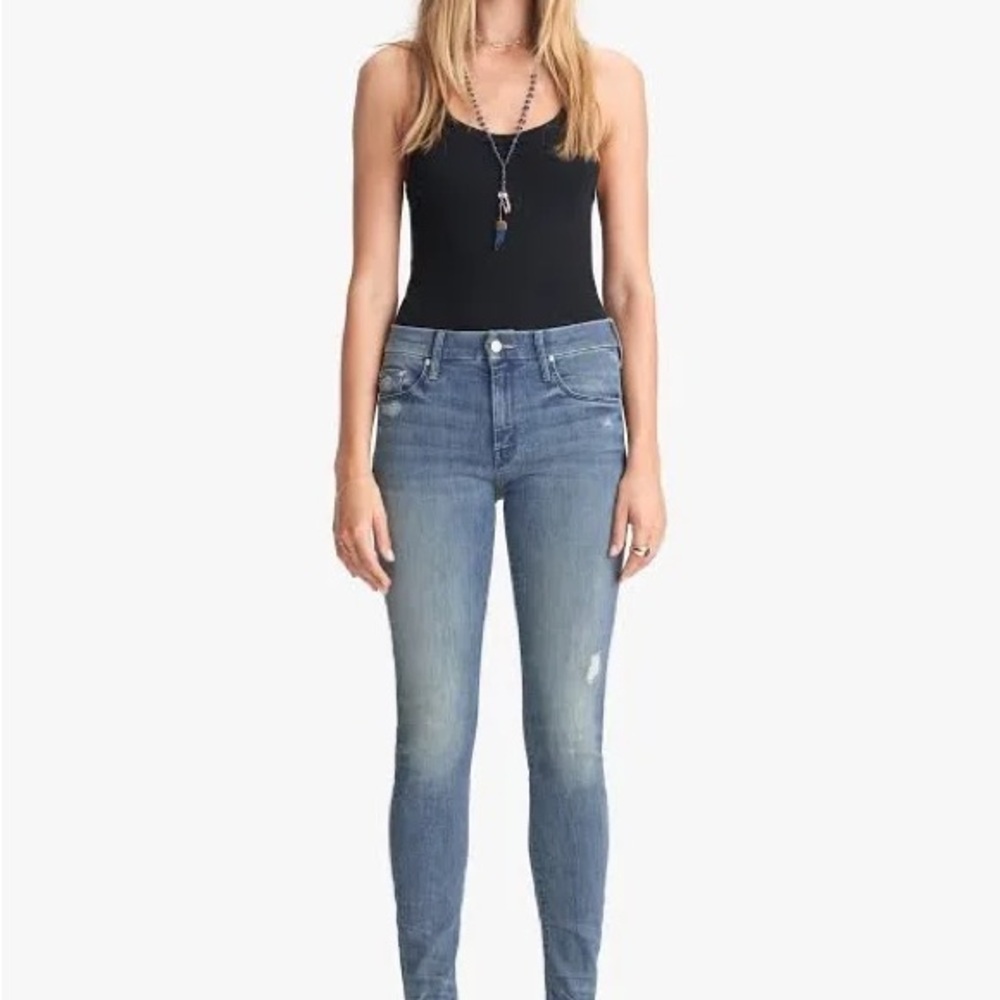 Mother The Looker - Graffit Girl Raw Hem 28